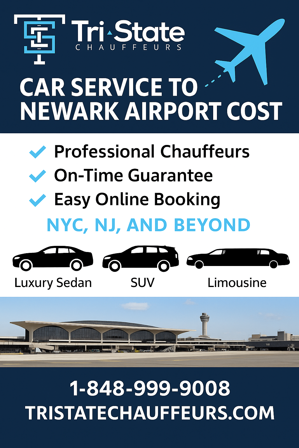 car service to Newark airport cost