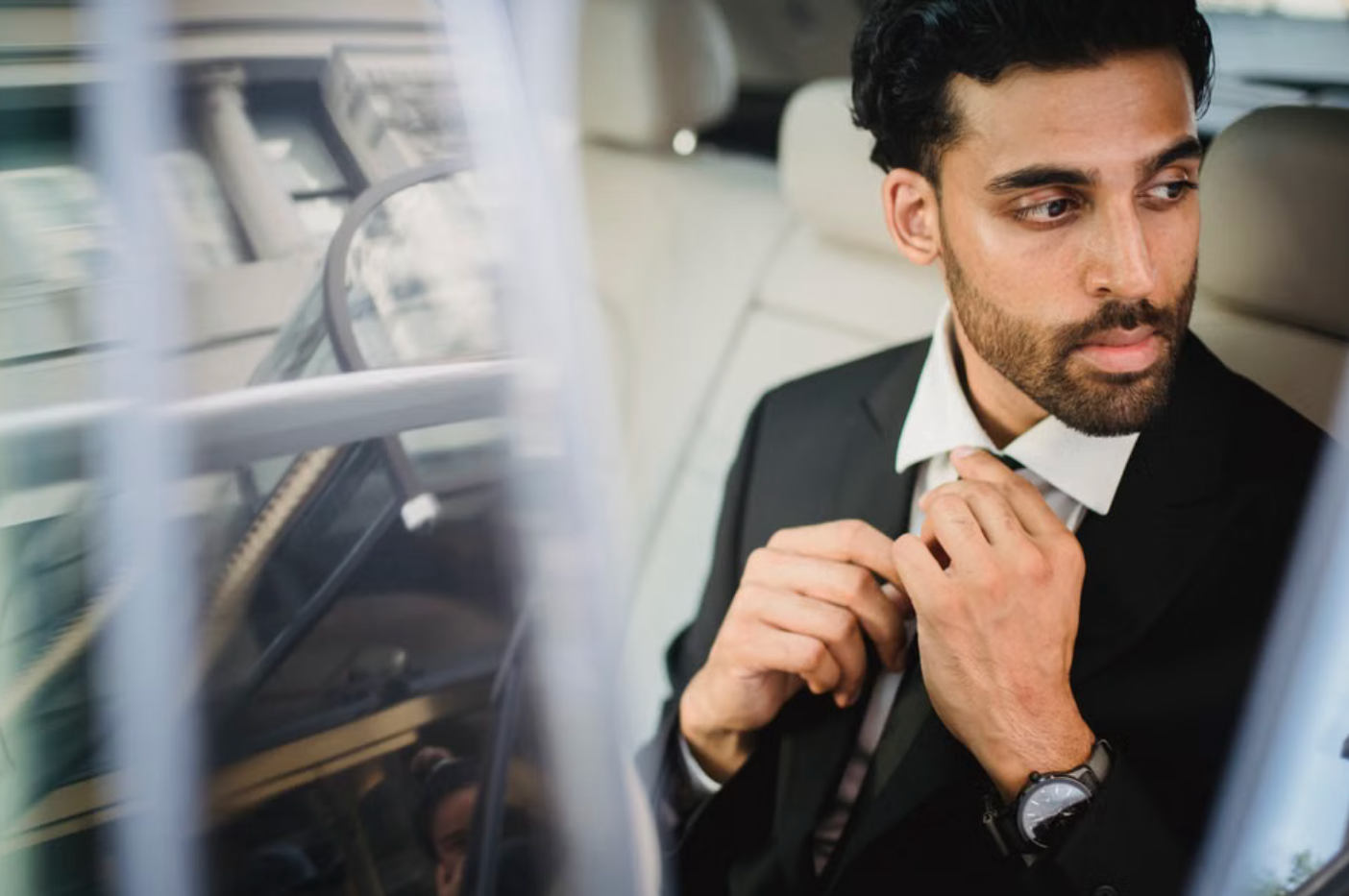 chauffeur holding name sign