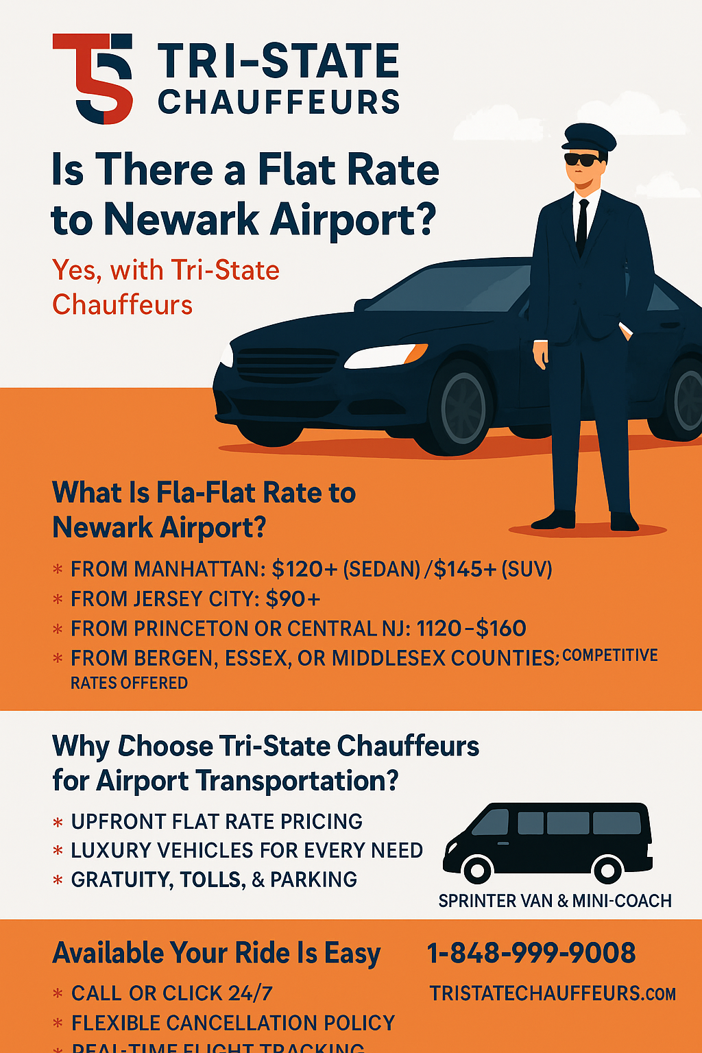 flat rate to Newark Airport