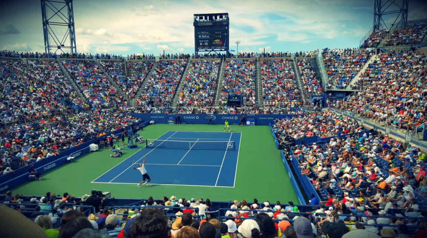 us open tennis crowd