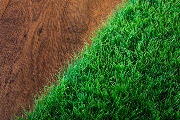 artificial grass installed at play area