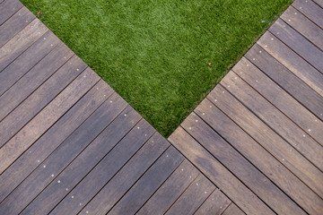 after installation photo of artificial grass