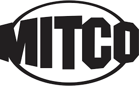 A black and white mitco logo on a white background.
