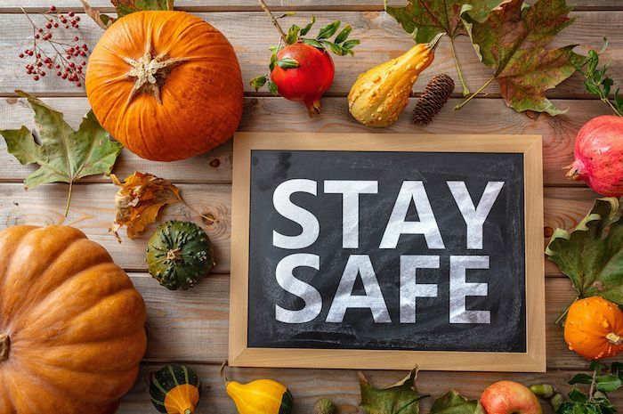 Secure home with holiday decorations to protect property during travel