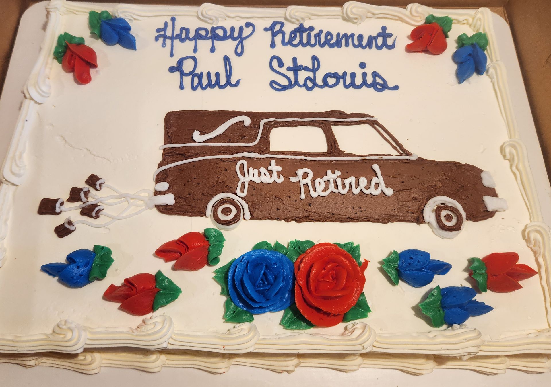 Retirement Cake