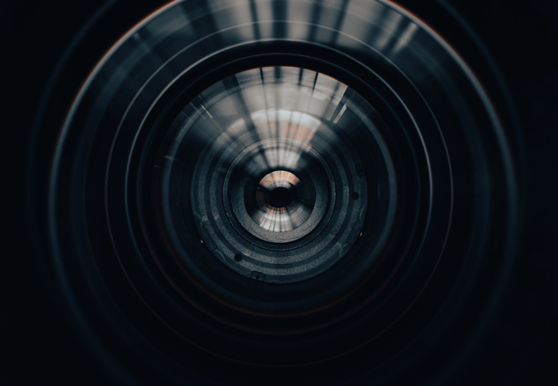 Camera Lens close up image