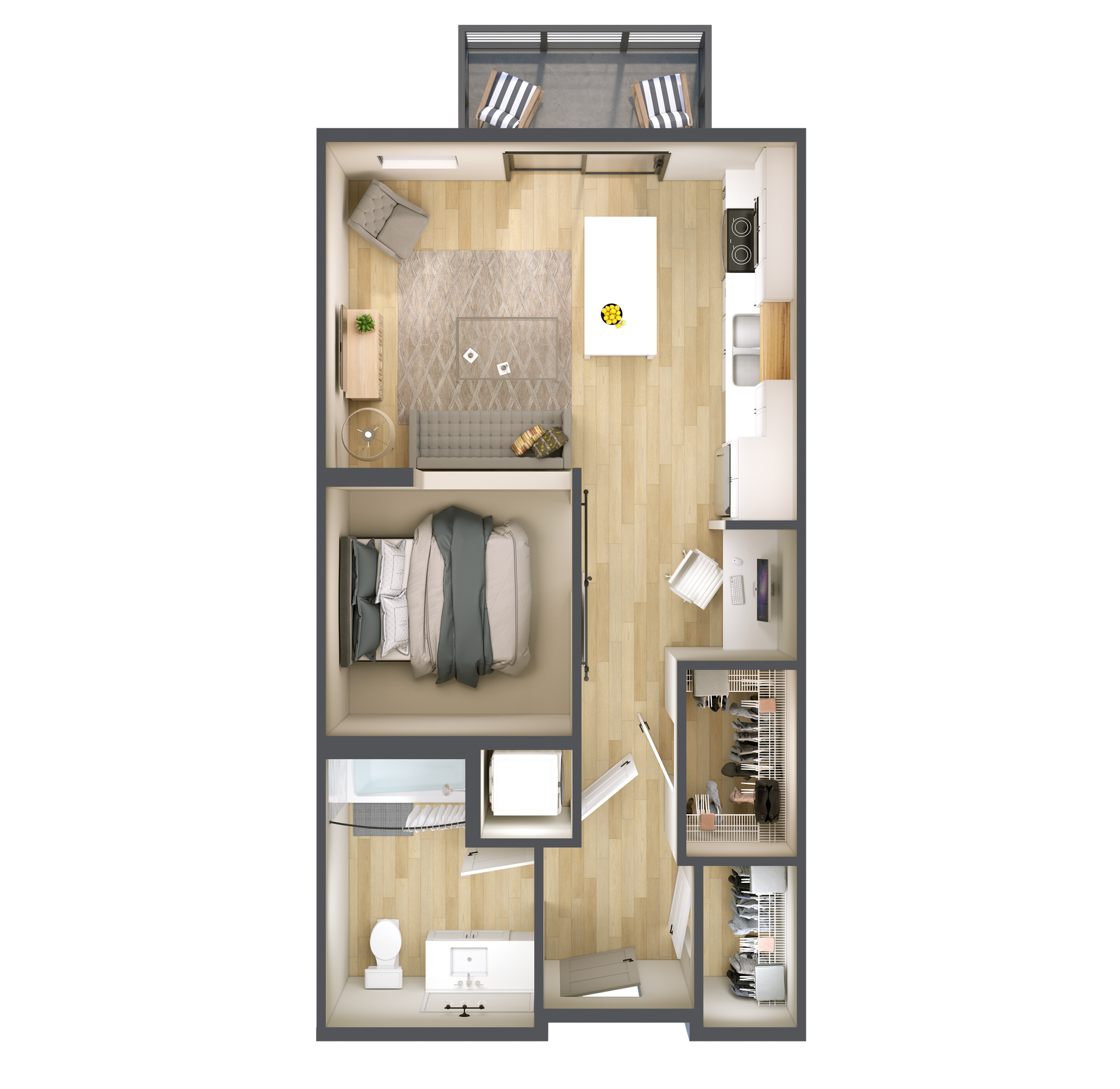 Aster Studio Floor Plan