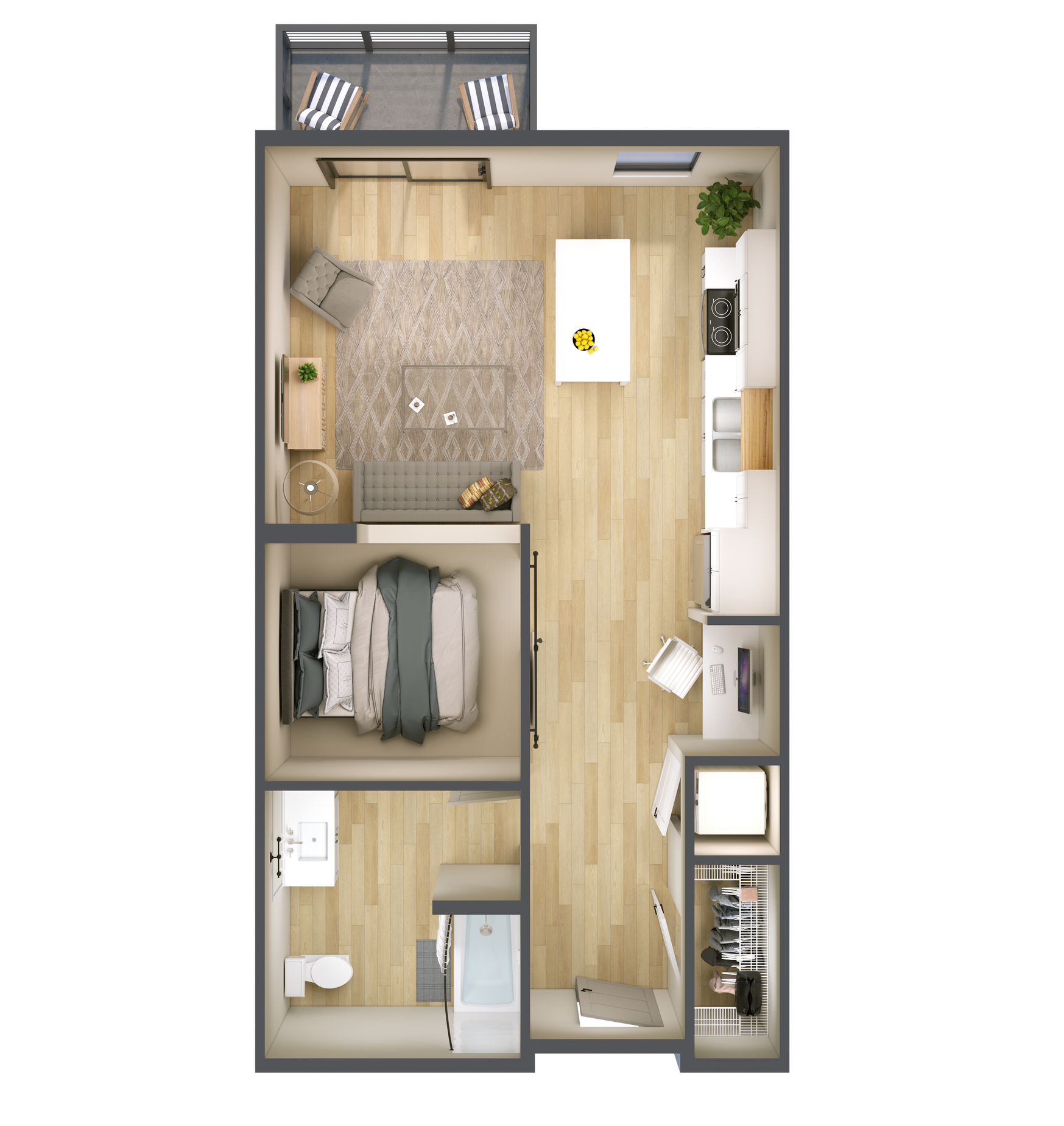 Balsam Studio Floor Plan