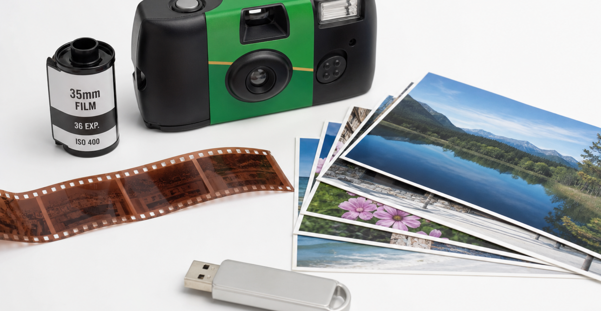 Our Film Processing  include developing disposable cameras and film, printing enlargements and digital downloads