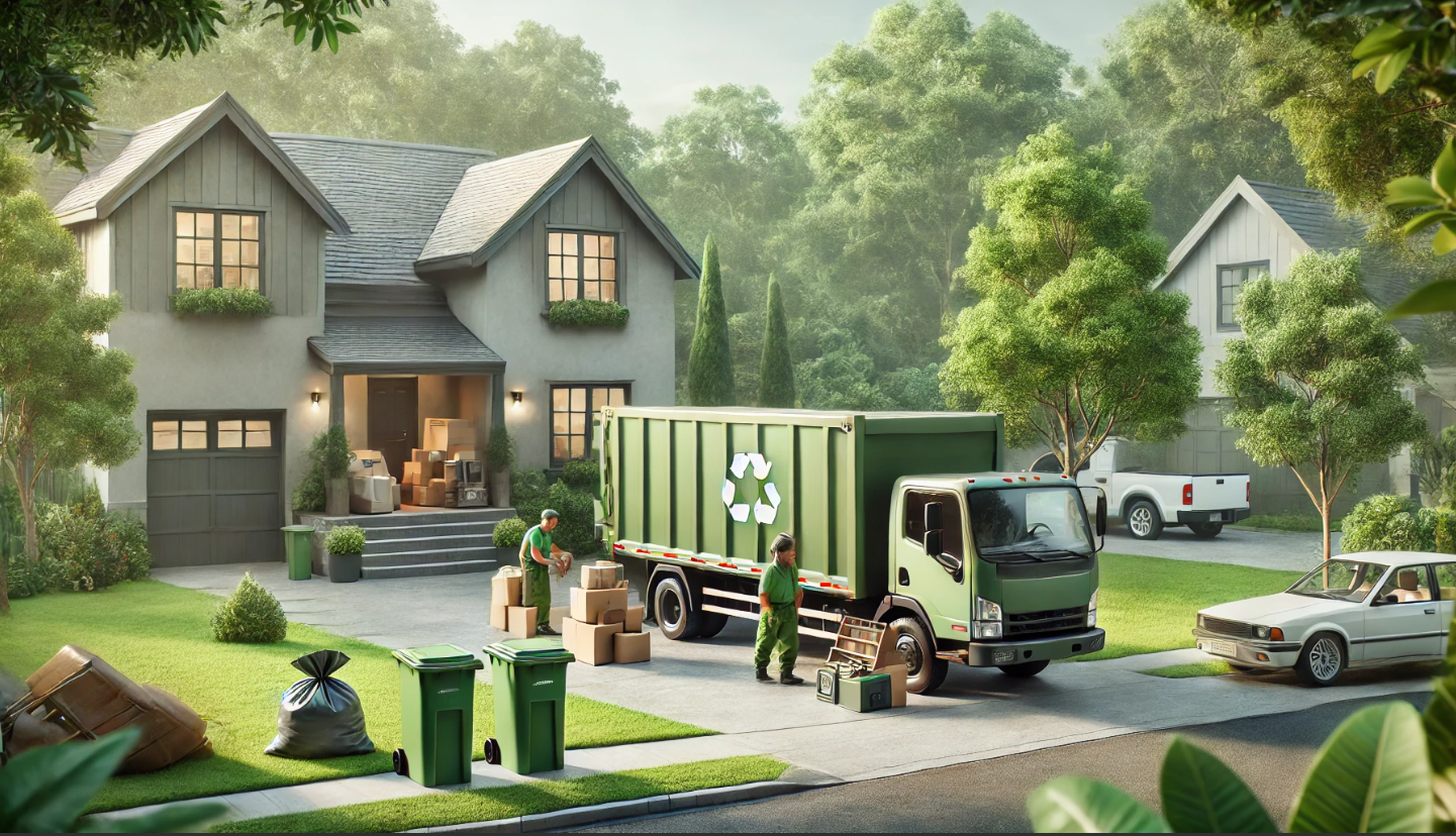 Eco-Conscious Junk Haulers header image