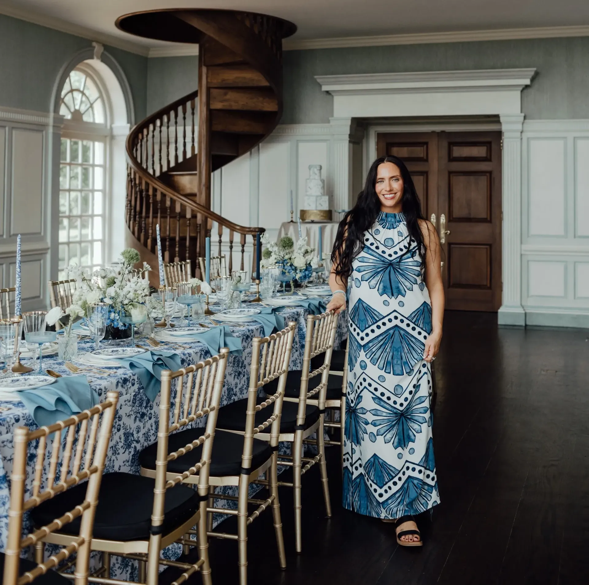 Photo of Anna Britt owner of Asheville Weddings and Events.