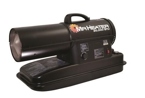 Mr. Heater® 80,000 BTU Portable Forced Air Kerosene Heater Model Number:  F210180