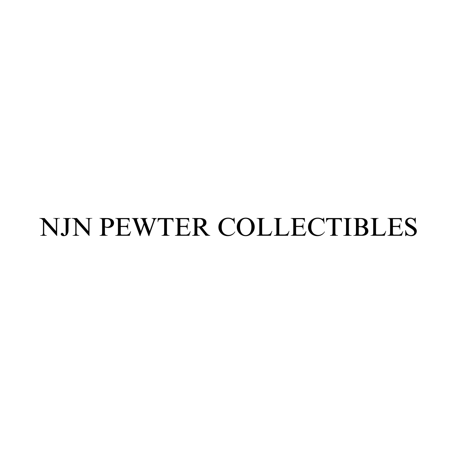 NJN Pewter Collectibles text logo.