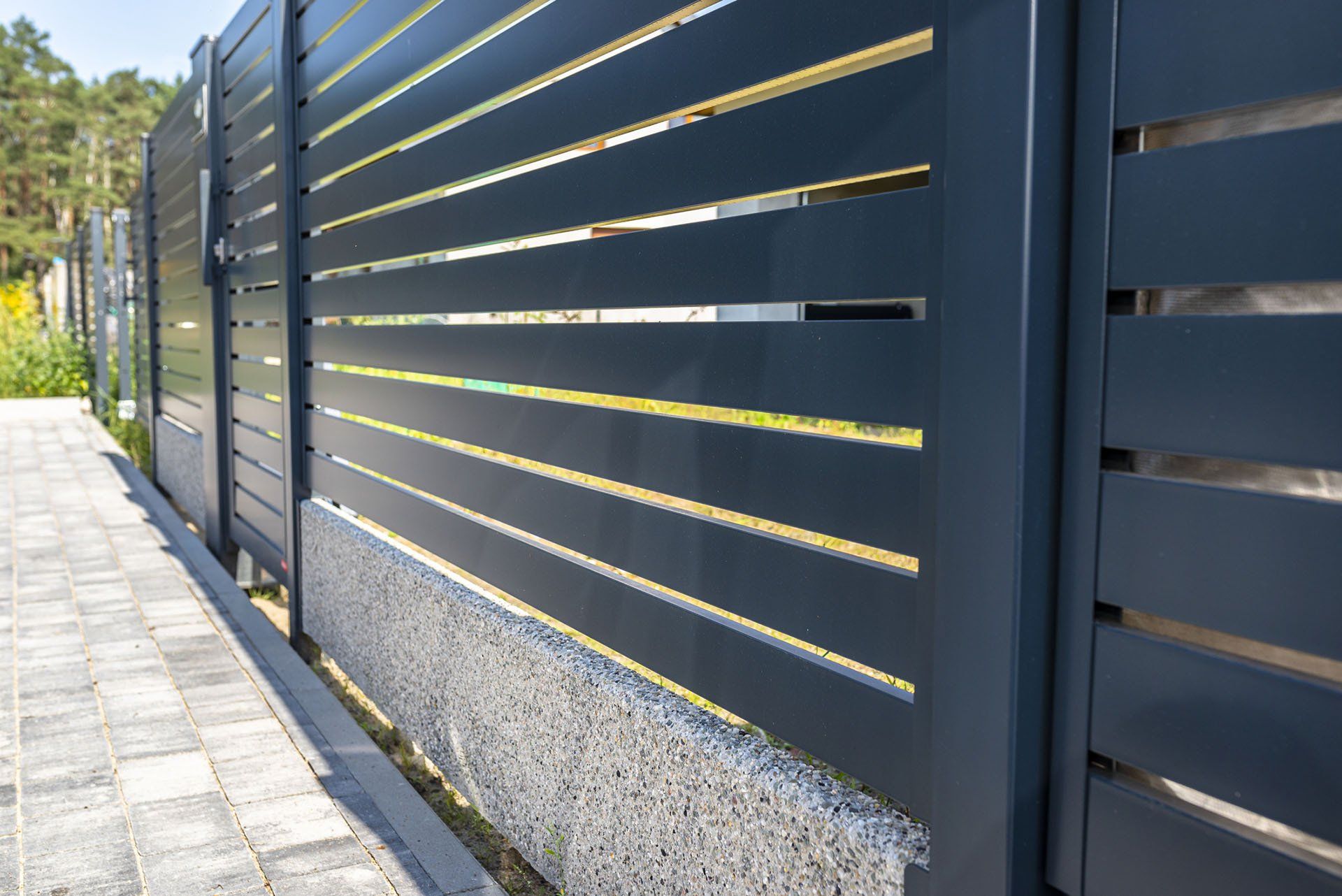 Panel Fence — Naples, FL — Classified Fence and Gate