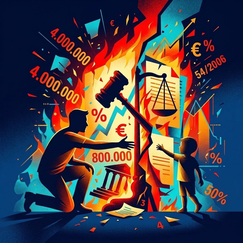Oltre le ideologie, i numeri: come i tribunali e un welfare controintuitivo impoveriscono i padri