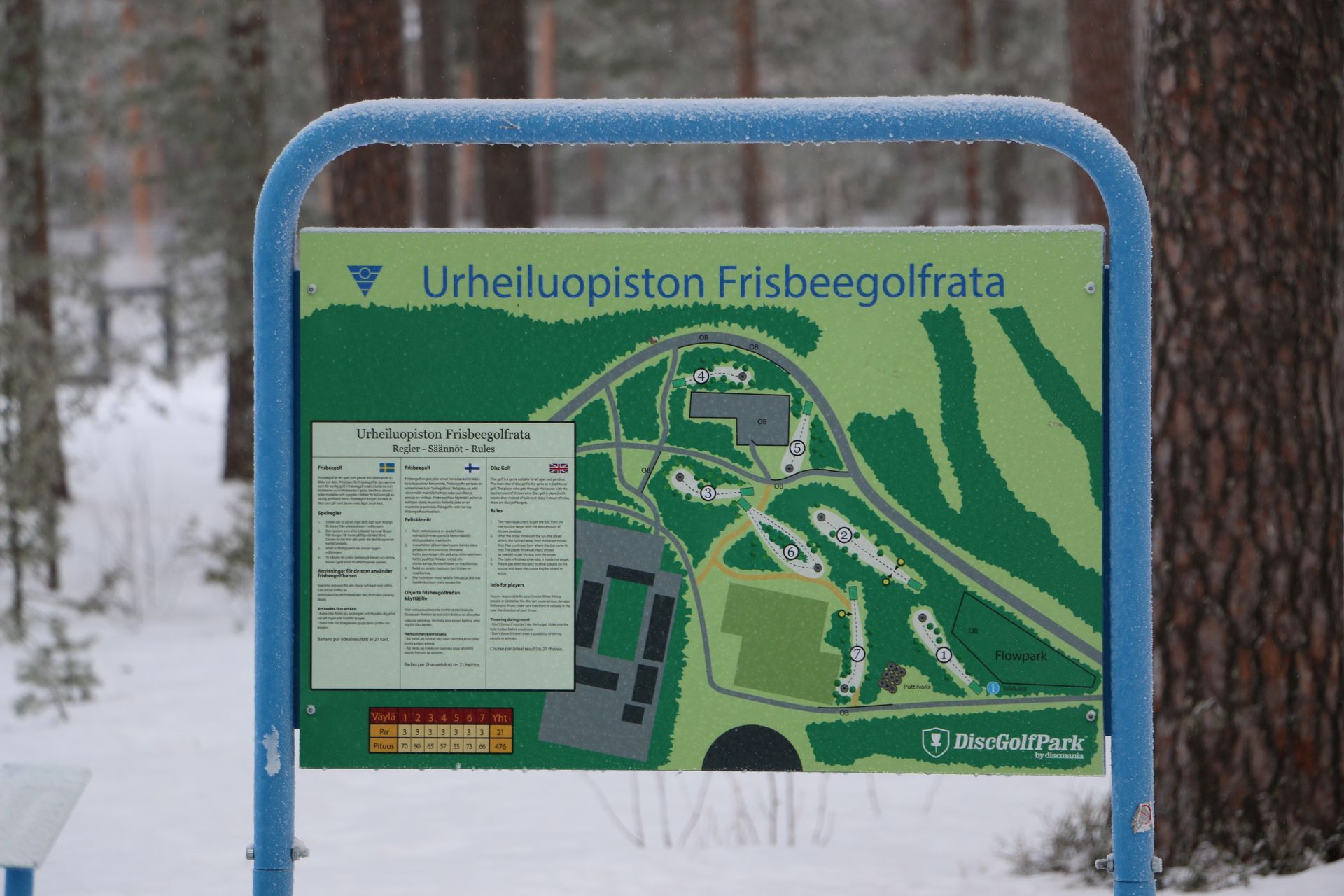 Frisbeegolf
