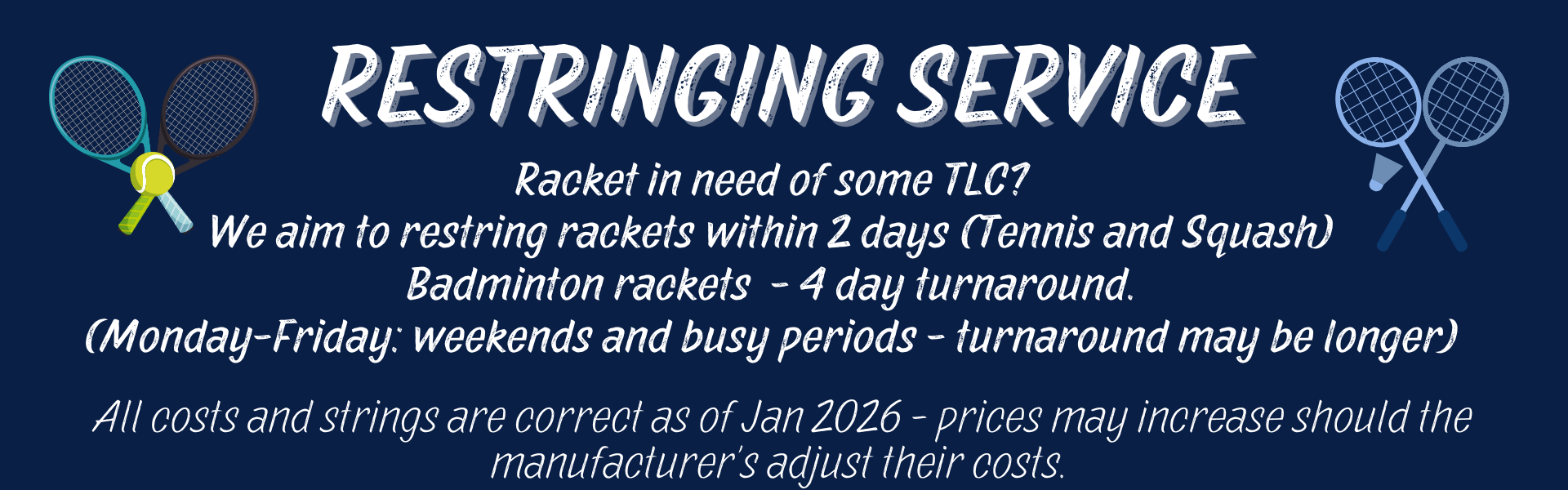 Restringing information