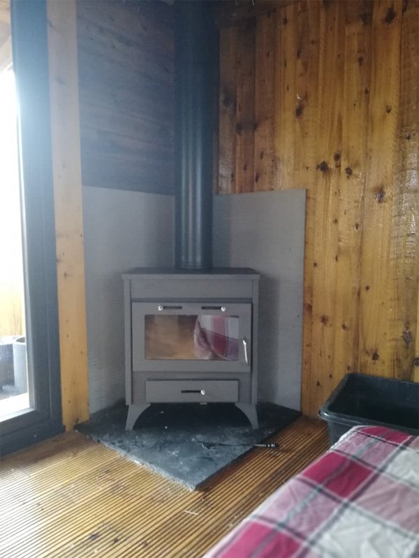 Fitted stove from Kennedy Chimney Services in Kilmarnock