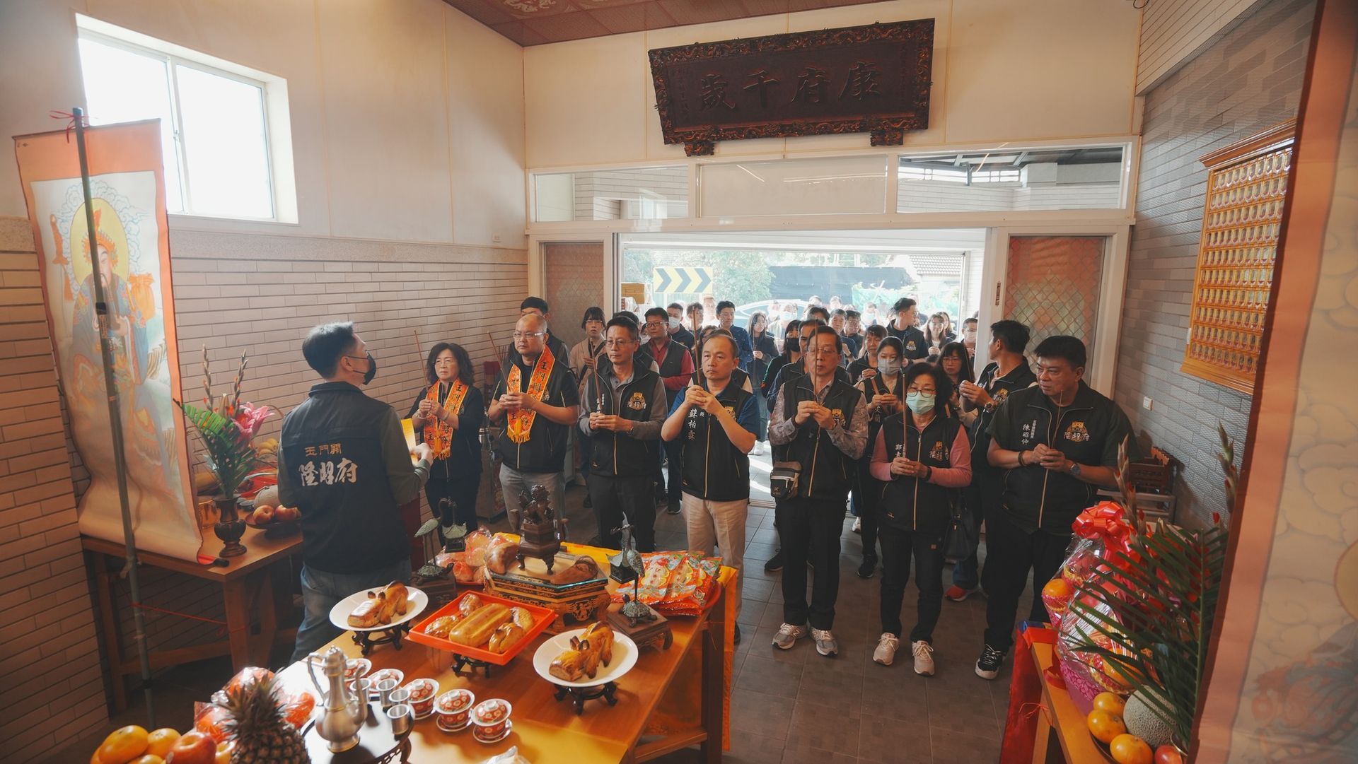團體祭拜｜玉門關隆昭府