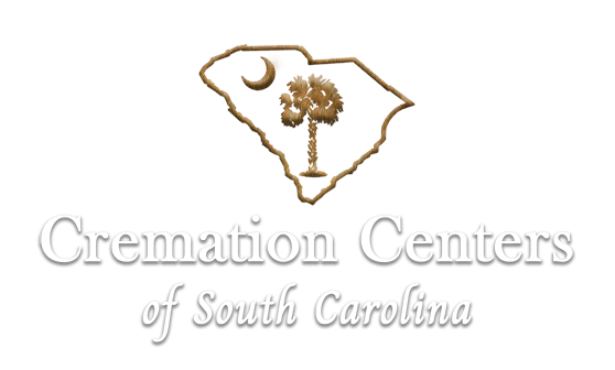 A logo for funeral care with a laurel wreath and stars.