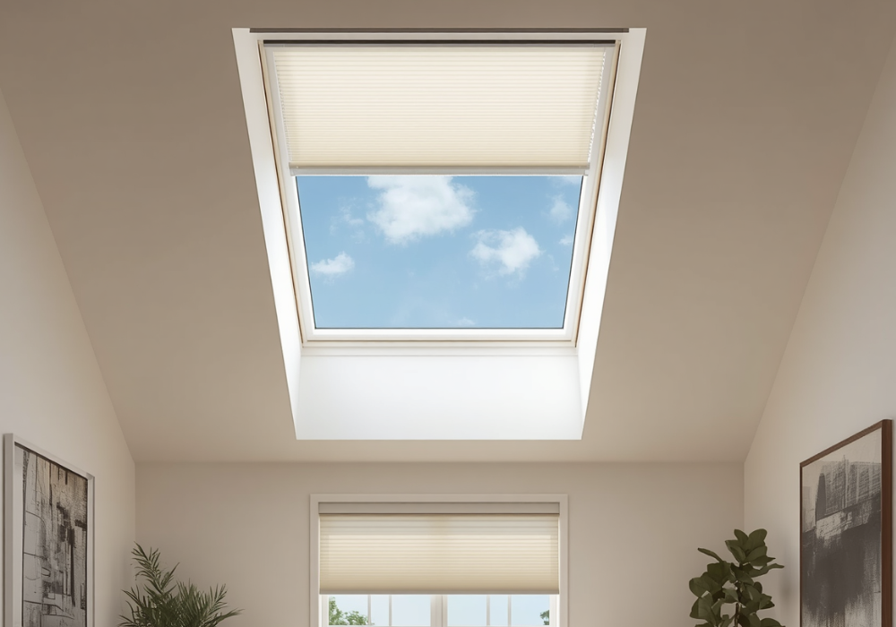 Motorised Skylight Blinds
