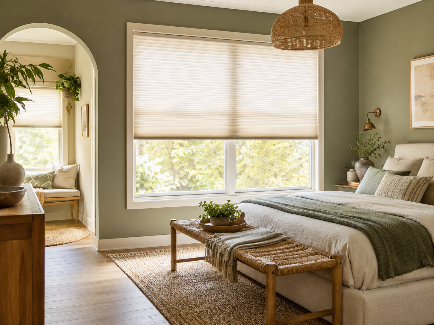 Pleated Blinds for Bedrooms