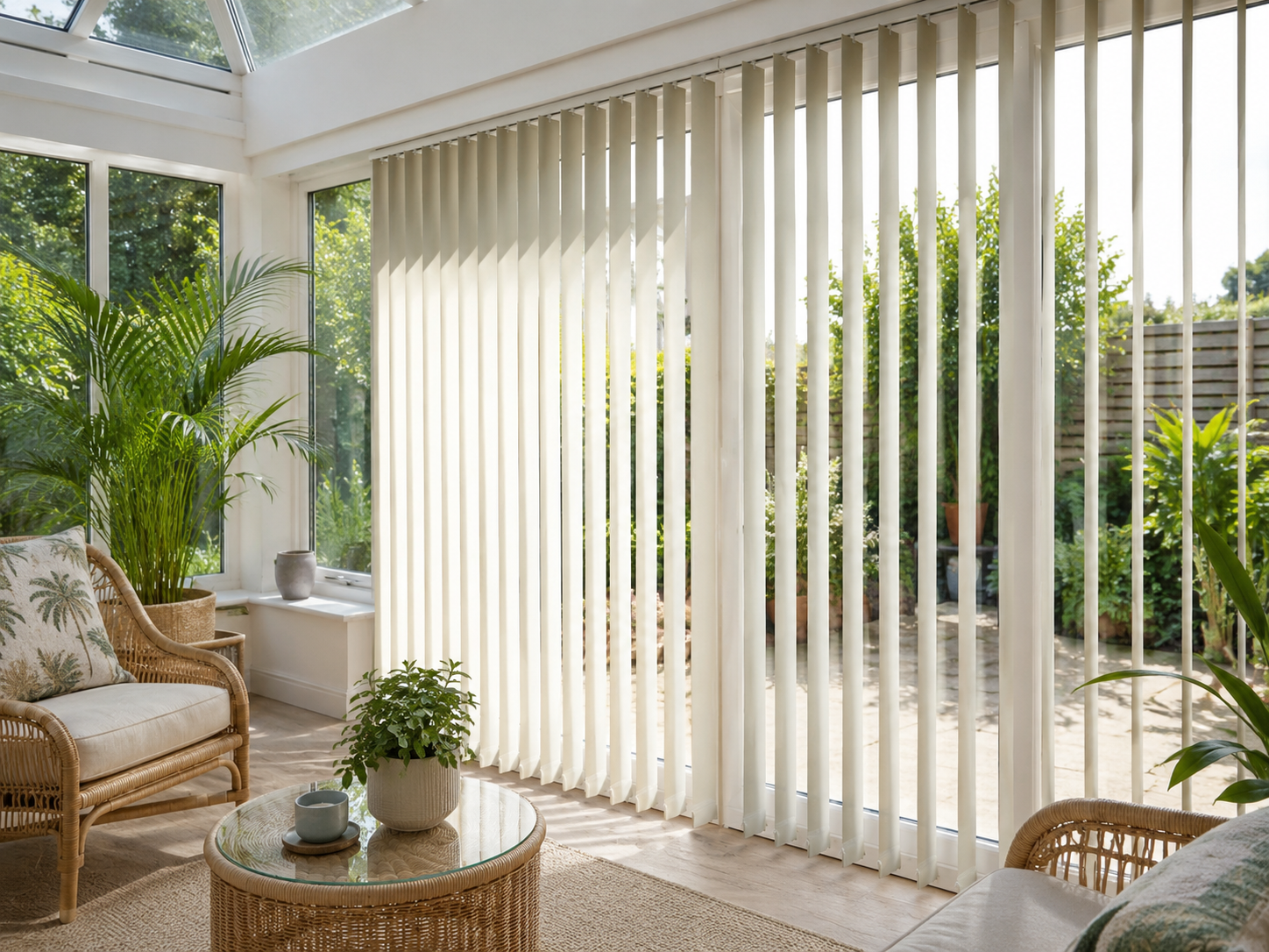 Vertical Blinds for Conservatories and Patio Doors