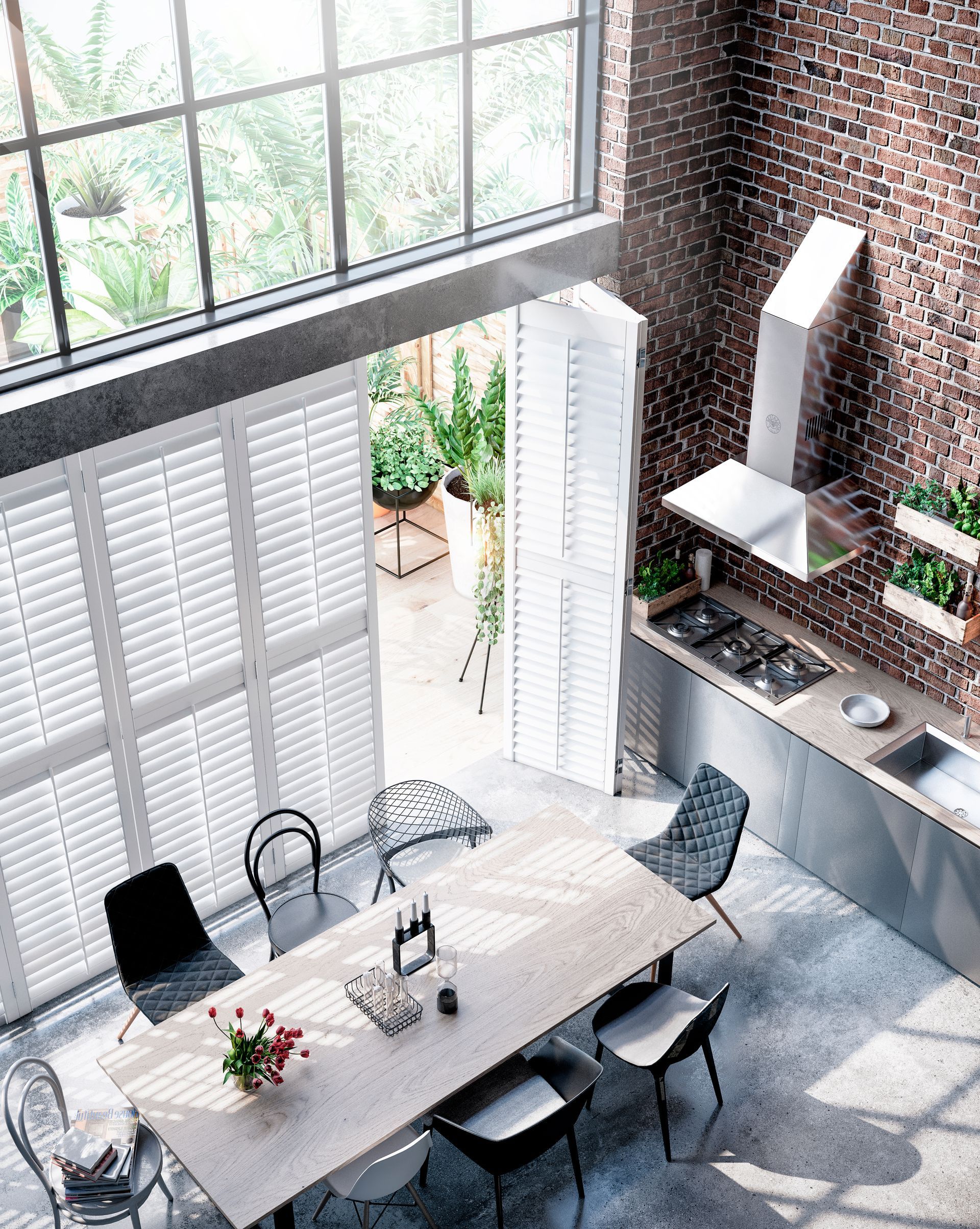 Tracked Window Shutters UK
