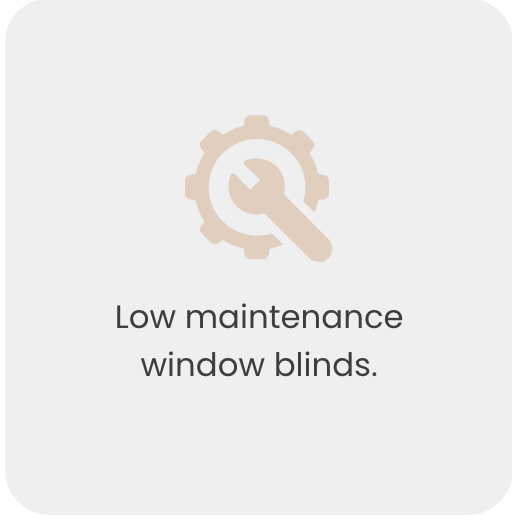 low maintenance