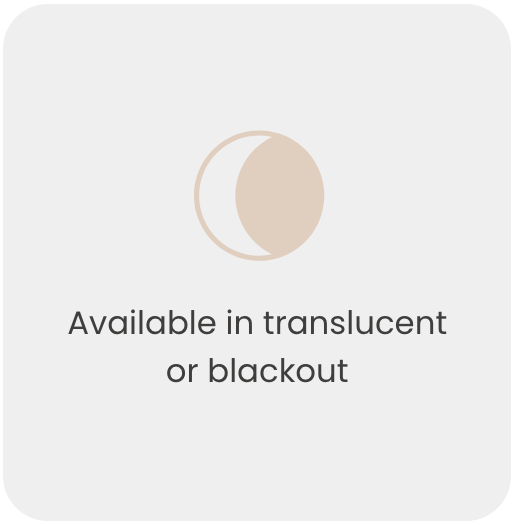 translucent & blackout