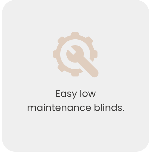 low maintenance
