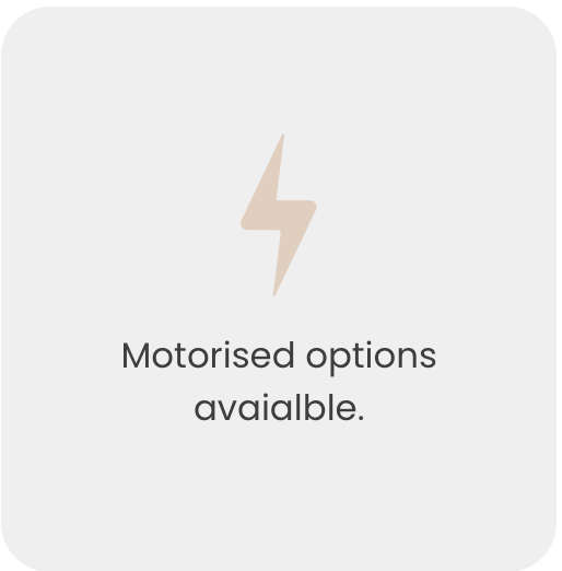 motorised options