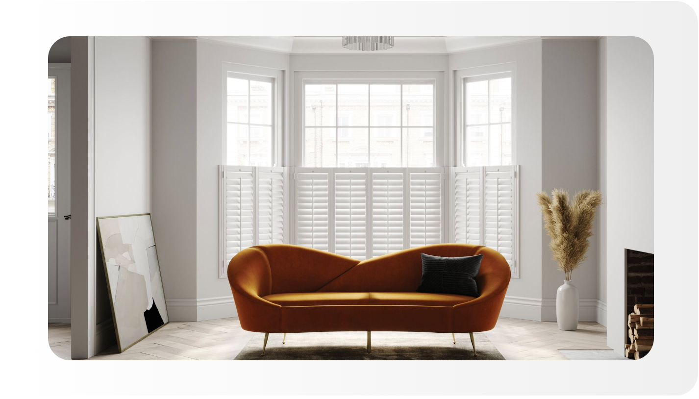 Made-to-measure Café Style Shutters