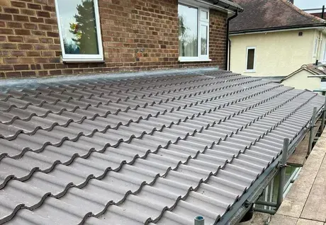 Profiled Tiled Roof Installation in Pontypridd by Newport Roofers