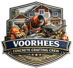 Voorhees Concrete Crafting Crew Logo