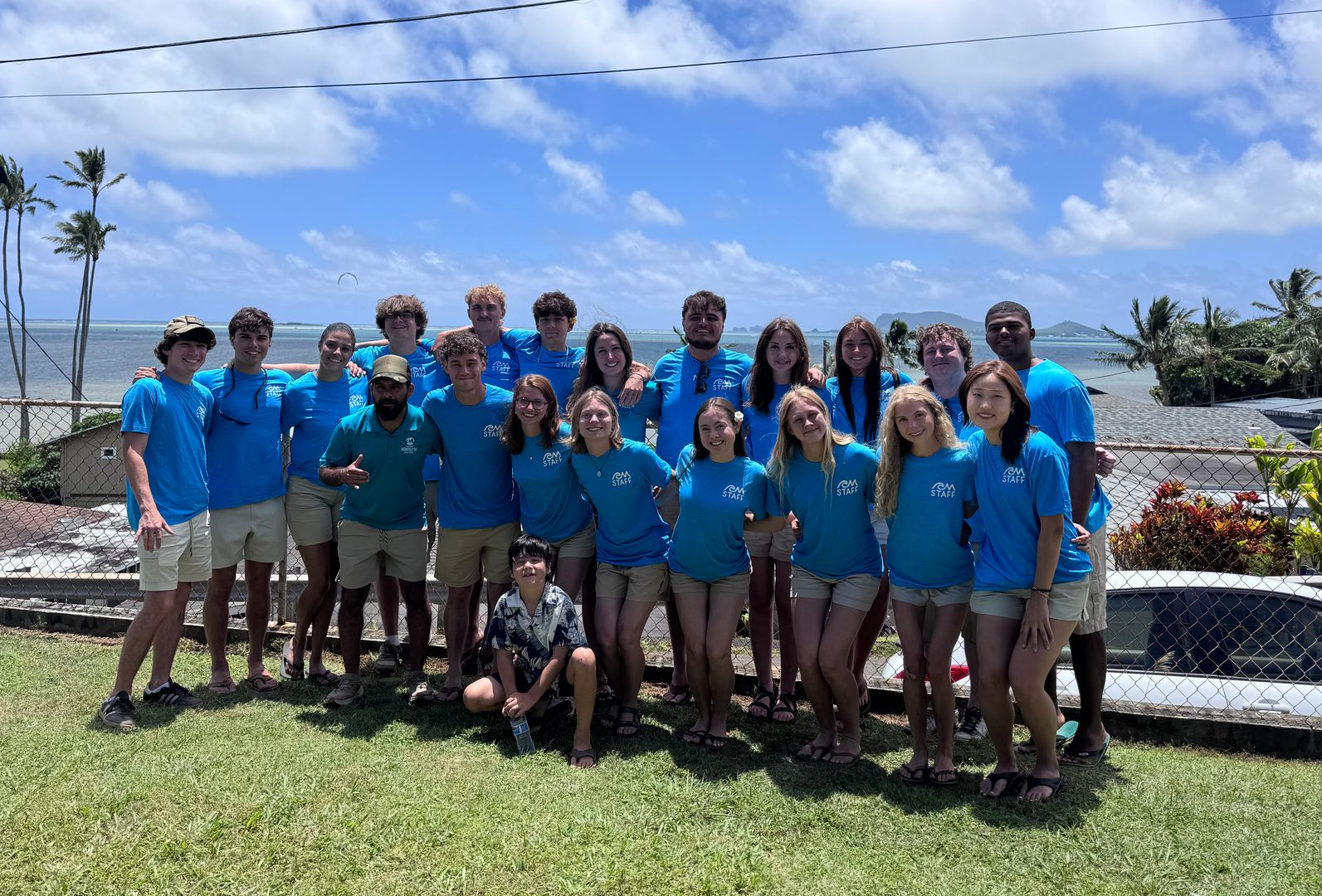 Summer Camp Staff at Beach