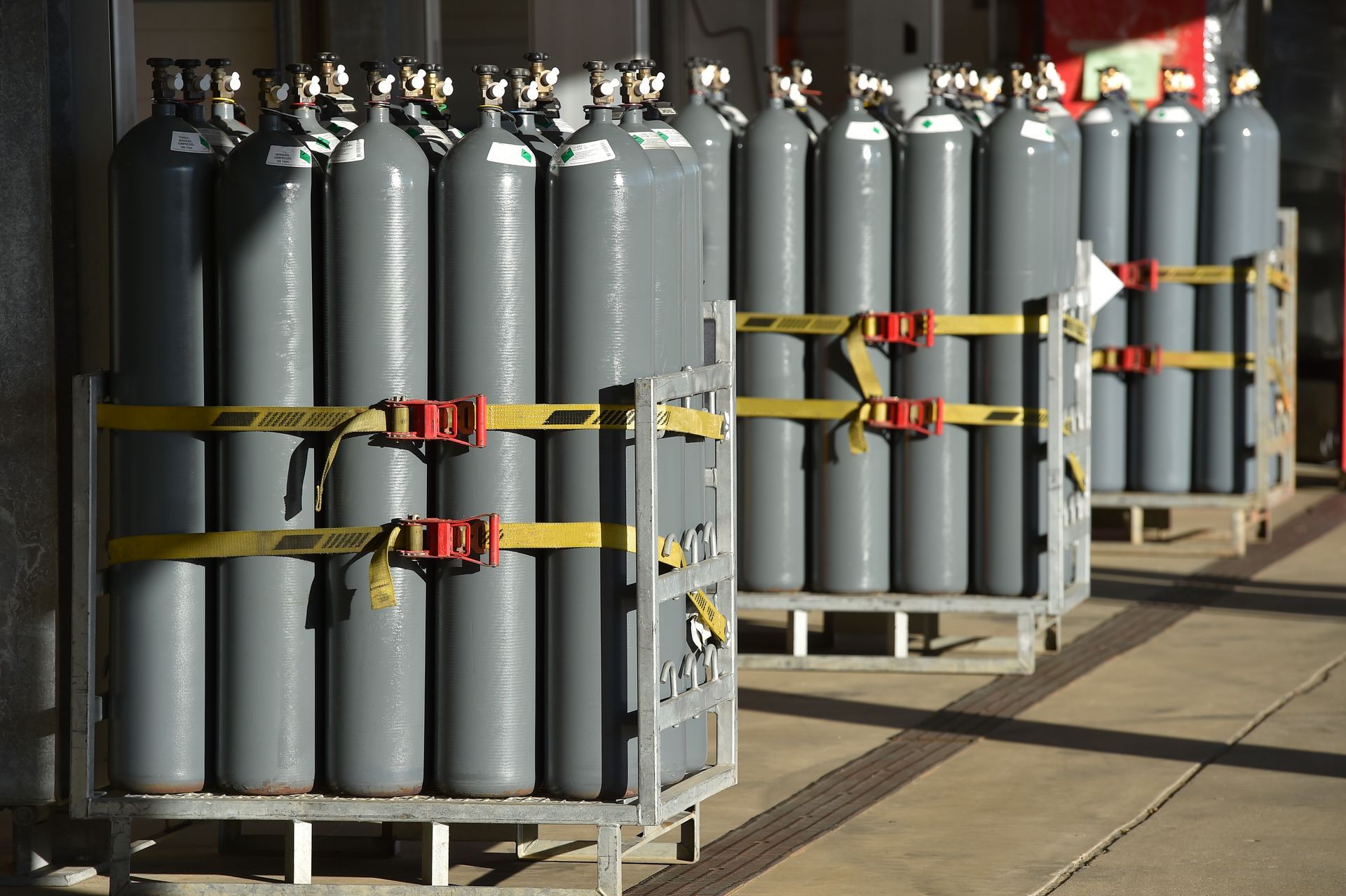 Gas Bottles — Esk, QLD — Brisbane Valley Hire & Sales Pty Ltd