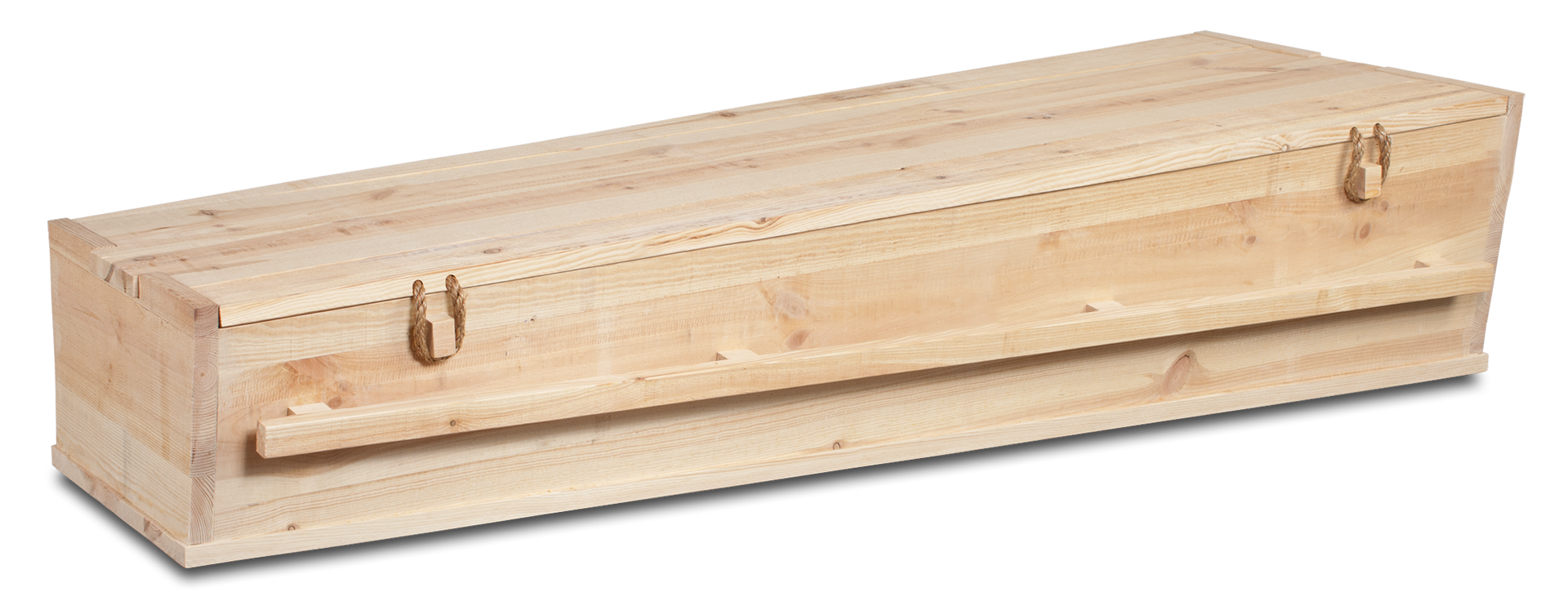 Hollands Hout uitvaartkist van massief grenen