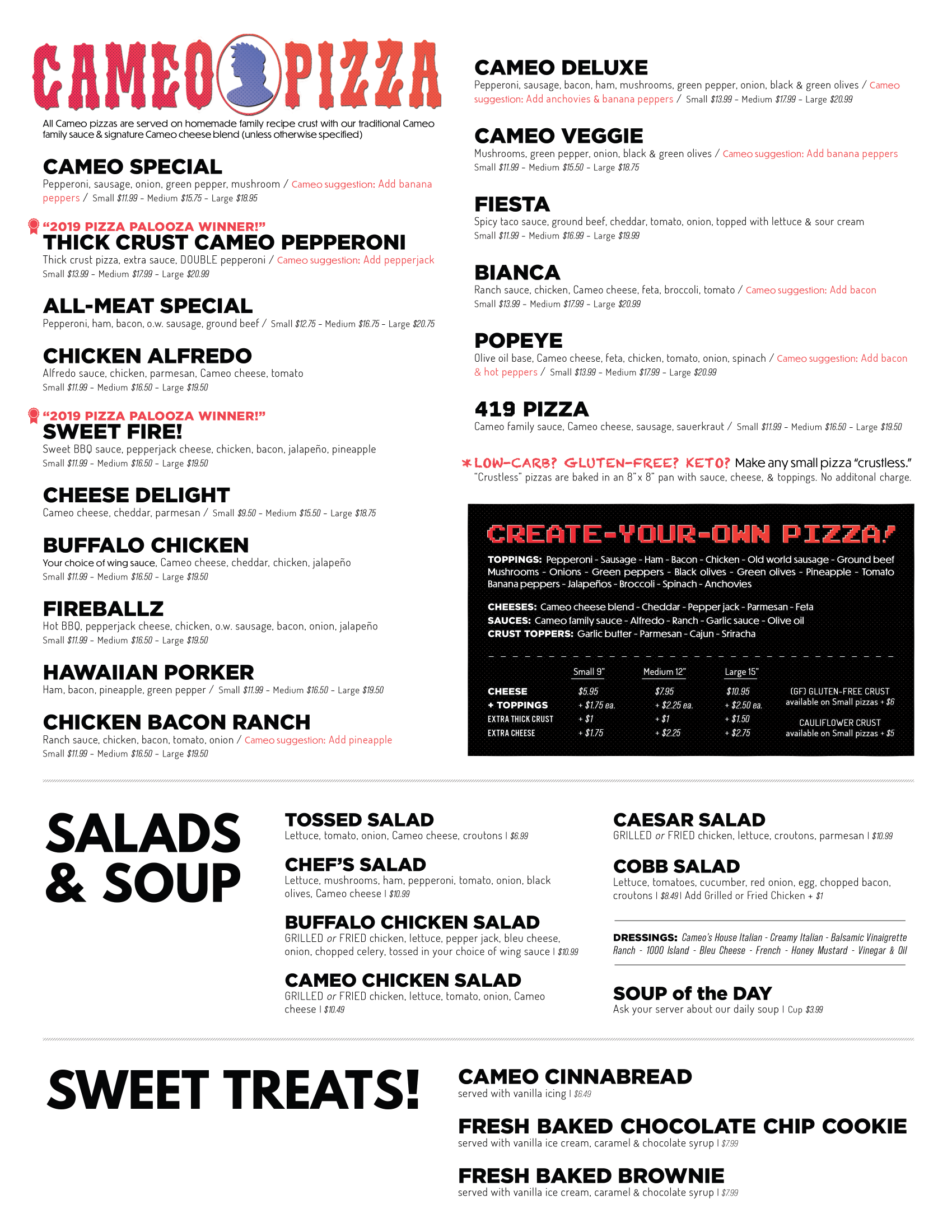 Cameo Pizza Reset Arcade Rossford