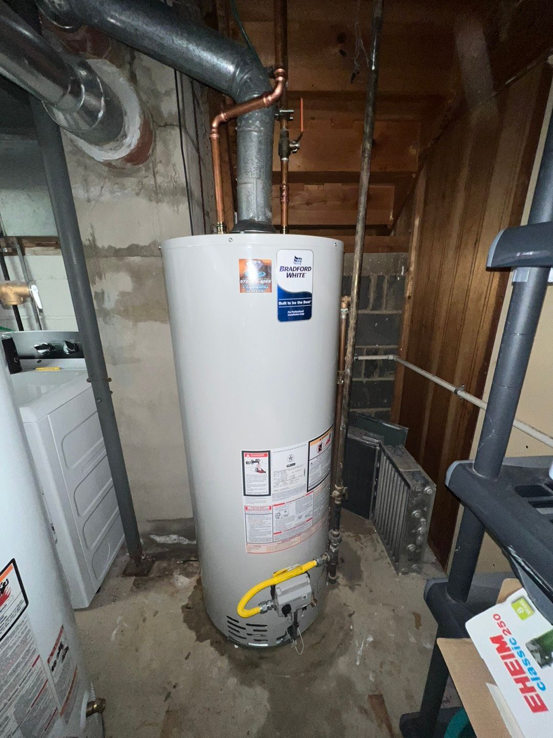 Large grey water heater - Lafayette, NJ | Clear Water Solutions