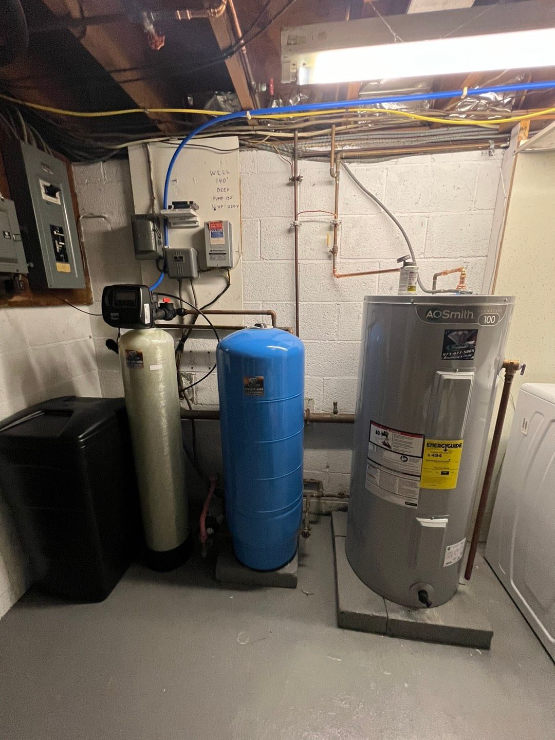 Blue and grey water heaters - Lafayette, NJ | Clear Water Solutions