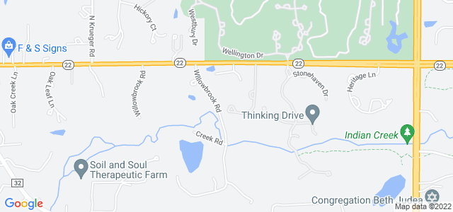 Map of business location