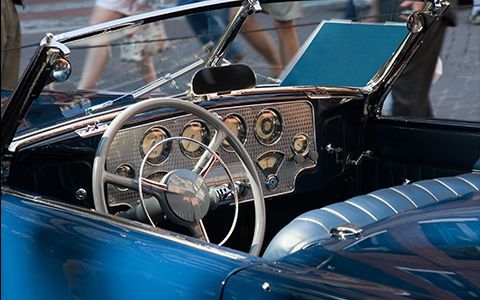 Classic Blue Car — Bridgewater, SA — Hills Auto Electrical