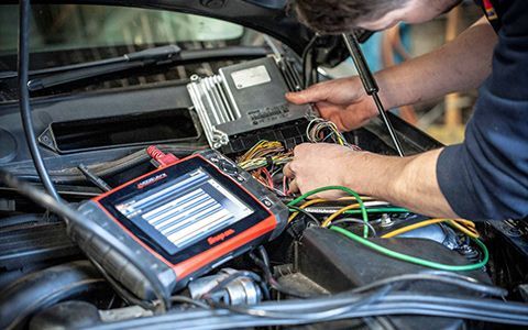 Auto Electrician Checking Car Wires — Bridgewater, SA — Hills Auto Electrical