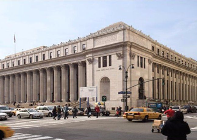USPS Moynihan Station James A Farley building