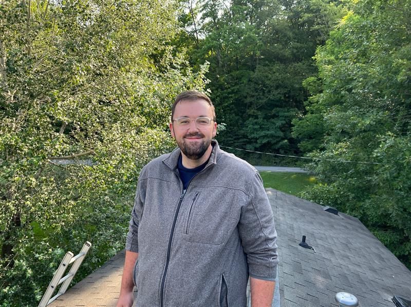 Brian on roof