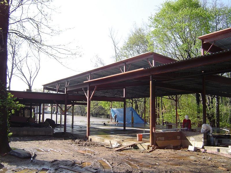 Metal Frame of a Building