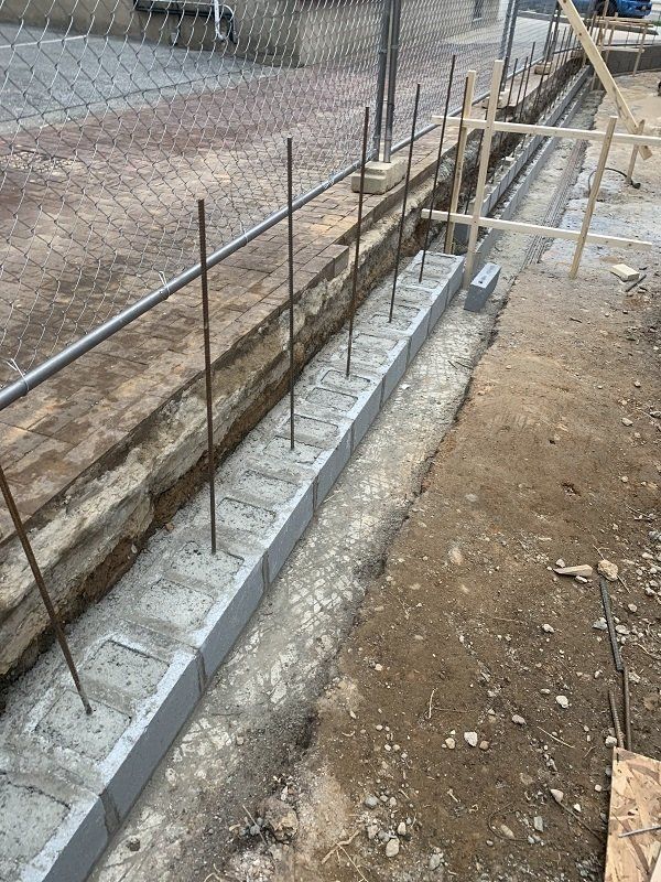 Thompson Markward Hall construction