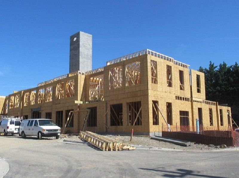 King Street Station in construction
