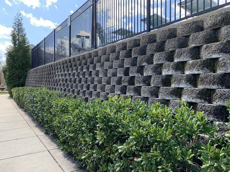 segmental block wall